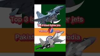 Top 3 latest fighter jets Pakistan vs India Air force JF17 Thunder F16 MIG29Rafale [upl. by Vasily]