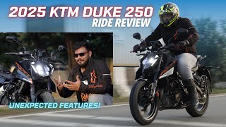 2025 KTM Duke 250  Tamil Ride Review  New Updates  Ride modes Not working [upl. by Naesyar]