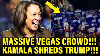 VP Harris Gives MASSIVE Vegas Speech EVISCERATING Trump [upl. by Roberts]