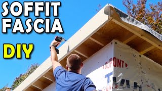 DIY Fascia and Soffit Install for a 10x12 Shed [upl. by Niboc]