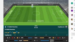 SV Waldhof Mannheim  Elive broadcast 🔴 with detailed visual and text effects 2024 [upl. by Ettelra]