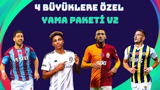 PES 2021 4 BÜYÜKLERE ÖZEL YAMA PAKETİ V2 [upl. by Ratcliffe]