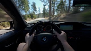 Angeles Crest Highway  E90 M3 POV [upl. by Nnylyma]