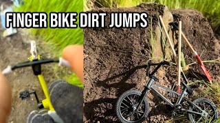 LC FINGER BIKE UNBOXING AND DIRT JUMPS [upl. by Kurtzman]