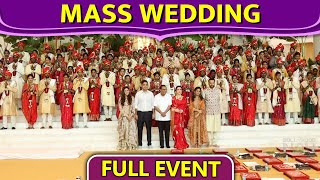 Ambani Family Organised Mass Wedding  Full Wedding UNCUT Video  Neeta Mukesh Akash Shloka Isha [upl. by Tiffy231]