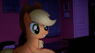 MLP IRL  Applejacks Reaction [upl. by Laefar]