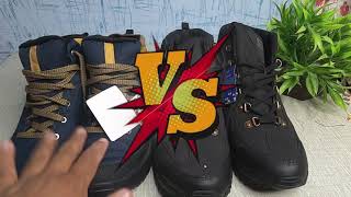 QUECHUA SH100 ULTRAWARM Vs GoldStar G401 Hiking Shoes  Best Hiking Shoes Under Rs2500 [upl. by Nitsu]