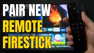 How To Pair NEW Firestick Remote To Amazon Firestick 2024 [upl. by Kleiman]