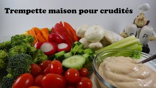 Trempette maison pour crudités [upl. by Henka]