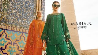 MARIAB luxury Eid lawn collection23  Maria b Voyage A Luxe23 [upl. by Angadresma642]