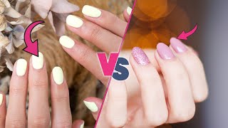 Gel Nail Polish vs Shellac  Which is Right for You [upl. by Auhsohey]