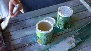 comment decaper une peinture sur du bois BIOROX DECAP VERT DECAPANT BIO SOURCE [upl. by Coney]