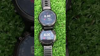 8 km Run Garmin Fenix 6 Pro vs Garmin Forerunner 945 5 C Rain Rain Rain [upl. by Weide]