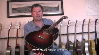 Huss amp Dalton 00SP Demo OO Parlor Guitar [upl. by Lipski]