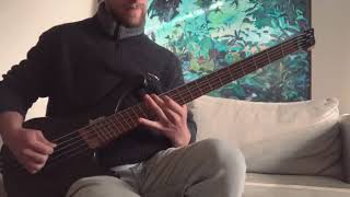 Meshuggah By The Ton Bridge Bass Cover [upl. by Shaddock]