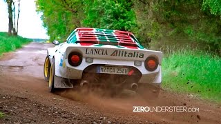 Hunsrück Rallye Sprint 2017  historic cars amp gravel action [upl. by Newton]