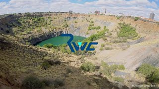 Project Completion De Beers Big Hole Evaporation Pond Kimberley [upl. by Durrace605]