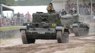 TANKFEST 2024  Evolution of British Tanks interwar to the Cruisers of WWII highlights combined [upl. by Bal771]