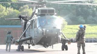 Seaking Helicopter close up landing [upl. by Eiroc936]