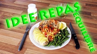 Recette repas équilibre du midi [upl. by Semajwerdna387]