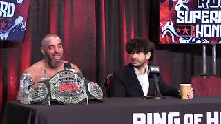 Mark Briscoe Is The ROH World Champ  wrestling [upl. by Anomar]