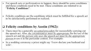 Discourse Analysis  Lesson 4  Approaches to Discourse Analysis  Speech Act Theory [upl. by Lletnwahs]