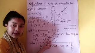 Class 12thDependence of rate on concentrationRate lawChemical kinetics 03 [upl. by Nibram]