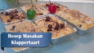 Resep dan Cara Membuat Klappertaart Au Bain Marie Asli Manado [upl. by Annahpos]