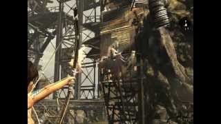 Tomb Raider 2013 PC Shanty Town 100 Speed Run Route Second Area [upl. by Sulecram]