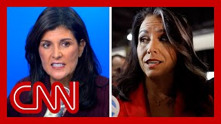 Nikki Haley slams Tulsi Gabbard as Trumps pick for spy chief [upl. by Ahseiat]