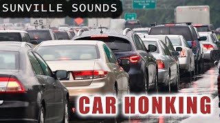 10 Hours of Car Horns Honking  Annoying Sounds with Peter Baeten [upl. by Lowenstein]