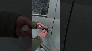 How to Unfreeze a Car Door Lock shorts [upl. by Aid628]