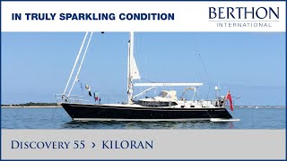 OFF MARKET Discovery 55 KILORAN with Sue Grant  Yacht for Sale  Berthon Int 2023 [upl. by Aay]