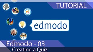 Edmodo  Tutorial 03  Creating a Quiz [upl. by Wilbert252]