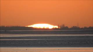 Sunset from Heacham beach England [upl. by Acinet30]