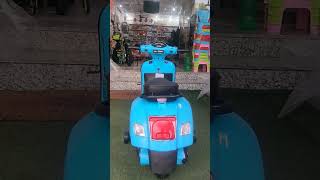 quotZoom into fun with the Vespa 12V Battery Operated RideOn Scooter Perfect for kids 🛵🛴 [upl. by Ytirahs]