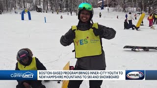 Bostonbased program brings innercity youth to NH ski slopes [upl. by Ibur]