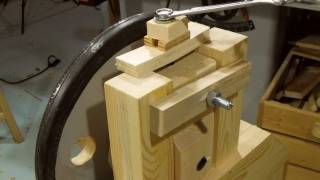 Bandsaw wheel mounts [upl. by Steinway]