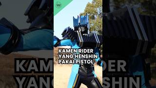 KAMEN RIDER YANG HENSHIN PAKAI PISTOL kamenrider tokusatsu kamenriderdiend drake vulcan [upl. by Broeker]