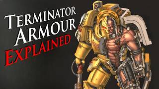 Tactical Dreadnought Armour Terminator Armour Explained  Warhammer 40k Lore [upl. by Marybeth]