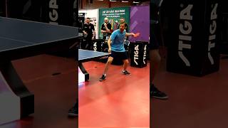 7 amateurs VS Worlds Best Server 👀 tabletennis shorts [upl. by Donald532]