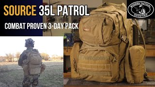 Source 35L Patrol The best tactical mission sustainment pack Ive used in combat specialforces s [upl. by William]