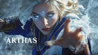 World of Warcraft  ARTHAS  AI Movie Trailer  Cinematic [upl. by Dacie]