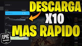 ✅COMO DESCARGAR X10💎 MAS RAPIDO EN EPIC GAMES👈  AGILIZAR LAS DESCARGAS EN EPIC GAMES🔮 [upl. by Menard]