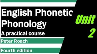 1Peter Roach ❙❙ 【English Phonetics amp Phonology】 4th Ed Unit One Ex 1 amp 2 Best Quality [upl. by Nallac]