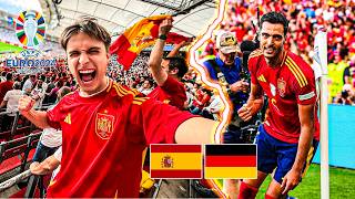 Spagna vs Germania  Europei vlog 🇪🇸🇩🇪  PURO DELIRIO ALLULTIMO SECONDO 😱🔥 [upl. by Ottillia]