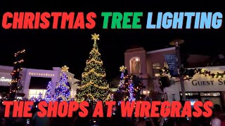 The Shops at Wiregrass Inaugural Christmas Tree Lighting 2023 [upl. by Deirdra656]