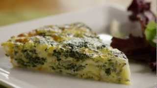 How to Make Crustless Spinach Quiche  Allrecipes [upl. by Nnalatsyrc]