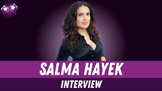 Salma Hayek Interview on Kahlil Gibran The Prophet Animation Movie  QampA Talk [upl. by Atinrahs]