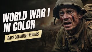 Colorized World War I  The March to the Somme 1916 [upl. by Ennaitsirhc]